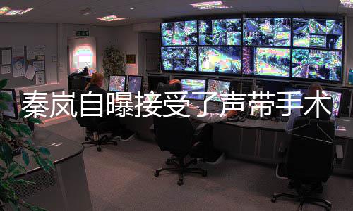 带手了声狼外秦岚婆变自曝音色接受术